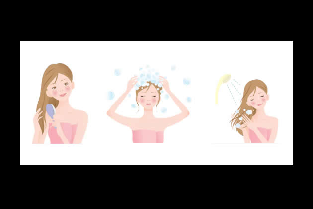 【梳、冲、洗】洗发顺序的简单口诀，让你轻易记住正确洗头的步骤。
