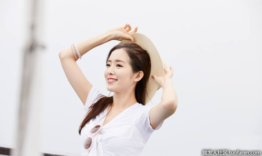 戴帽子