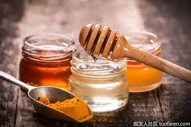 姜黄蜂蜜面膜