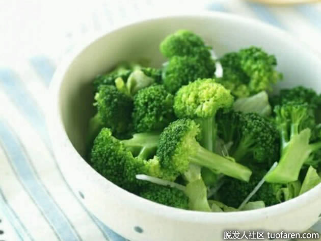 西兰花预防白发