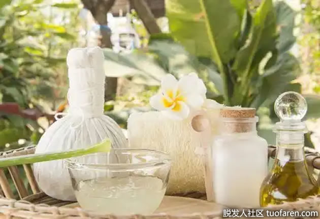 芦荟和椰子油疗法